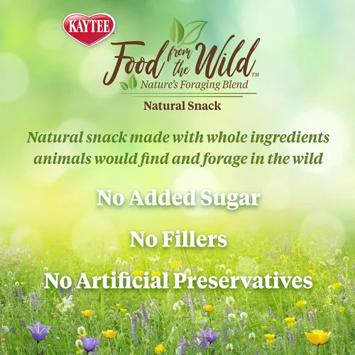 Vista 4 de Kaytee Comida de La Selva Snack Natural para Conejos, Cobayas y Otros Animales Pequeños, 1 Onza
