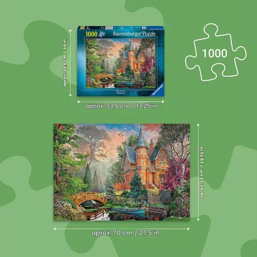 Vista 5 de Ravensburger Terracotta Mansion - Rompecabezas de 1000 piezas para adultos