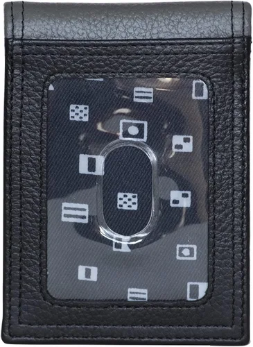 Vista 2 de Nautica Pebble Two-Tone Leather Wallet