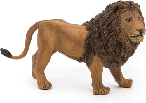 Vista 9 de Papo Figura de juguete de león macho de pie