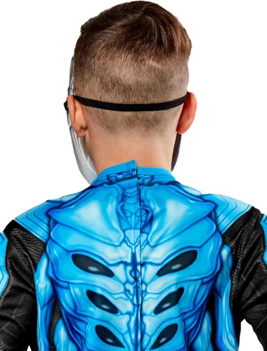 Vista 2 de Rubie's Disfraz de escarabajo azul DC para niños, como se muestra, talla única