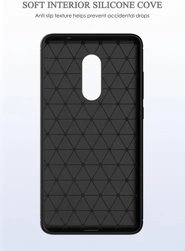 Vista 7 de Asuwish Funda compatible con Xiaomi Redmi Note 4/4X y protector de pantalla de vidrio templado, accesorios de celda, fundas protectoras suaves