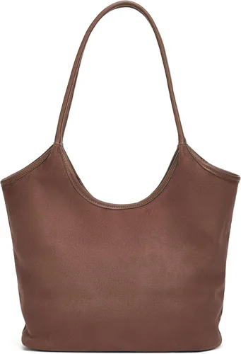 Vista 3 de Bolso de mano vintage con lazo francés de gran capacidad, bolso de hombro, bolso elegante para las axilas para mujeres y niñas
