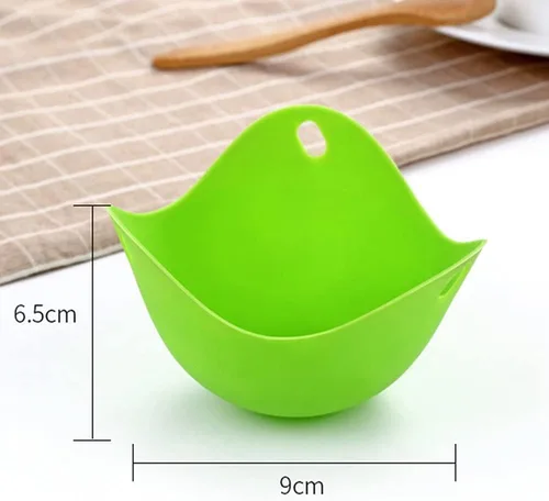 Vista 6 de Molde de tortilla de desayuno de silicona para huevo, para panqueques, herramienta de cocina, accesorios de cocina, Gadget Molde de huevo cocido