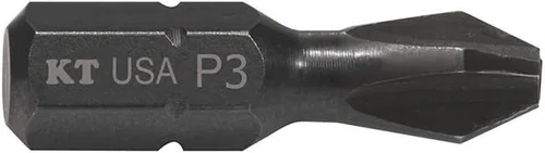 Vista 2 de #2 Brocas cuadradas de acero para destornillador eléctrico, 1 pulgada, paquete de 5 Klein Tools SQ215