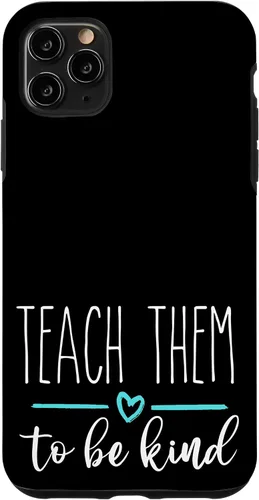 Vista 13 de Rae Inspired Dunn Teach Them to be Kind Teacher Appreciation Case for iPhone 17