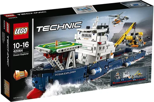 Vista 8 de LEGO Technic juego explorador oceánico.