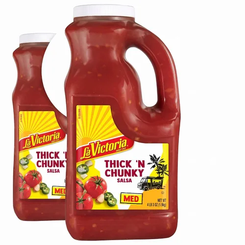Vista 10 de La victoria de grosor 'n Chunky salsa en 67 oz jarra (Tamaño Mediano)