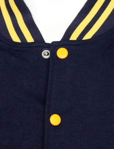 Vista 3 de BCPOLO Baseball Jacket Varsity Baseball Cotton Jacket Letterman Jacket 8
