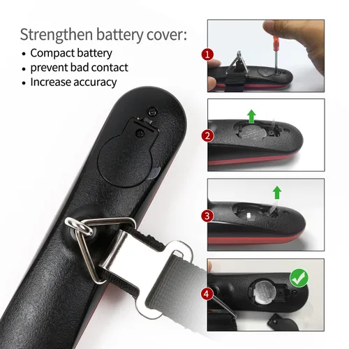 Vista 8 de MYCARBON Báscula de equipaje digital colgante para equipaje, báscula de peso portátil de viaje, báscula de pesaje de maleta con pantalla LCD