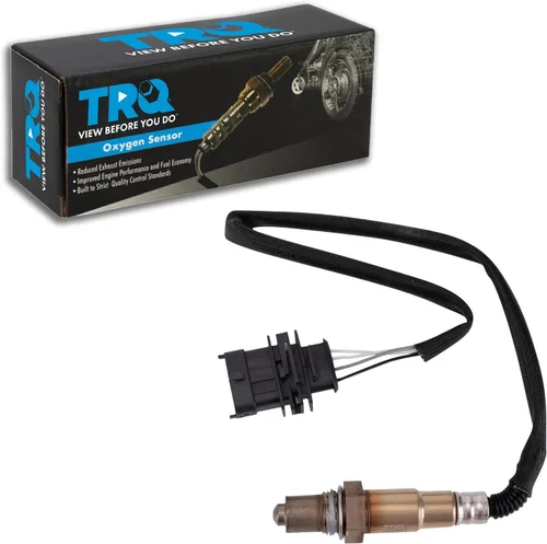 Vista 299 de TRQ Sensor de Oxígeno O2 de 4 Hilos de Banda Estrecha Compatible con VW Atlas 2.0L 2018-21, VW GTI 2.0L 2016-18, Audi A3 Quattro 2.0L 2015-18, VW