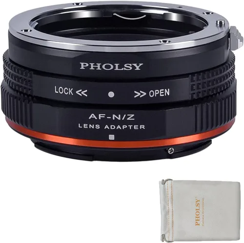 Vista 17 de PHOLSY Adaptador de montaje de lente compatible con lente Leica M39