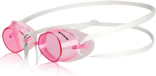 Vista 19 de Sporti Gafas de natación unisex para adultos, antiempañamiento sueco/sueco premium/sueco espejo + correa elástica