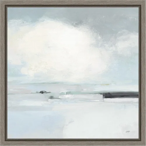 Vista 16 de Amanti Art Lienzo enmarcado para pared, 16 x 16 pulgadas, horizonte neutro I de Julia Purinton, lienzo enmarcado para pared, obras de arte