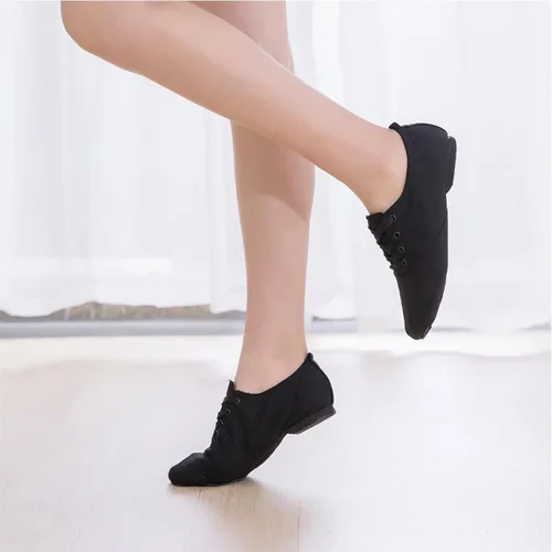 Vista 3 de Zapatos de los niños Zapatos de baile caliente de baile Ballet Performance Zapatos de interior Zapatos de baile de yoga Zapatos de vestir blancos
