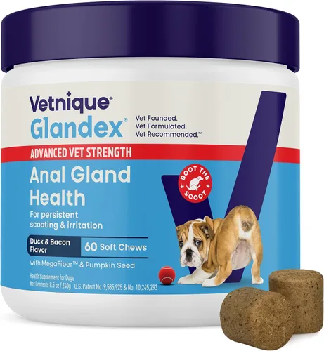 Vista 14 de Vetnique Glandex Advanced Strength - Glándula anal masticable para perros