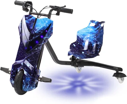 Vista 12 de Triciclo eléctrico de la deriva, 3 ruedas pedal triciclo Scooter 6 pulgadas