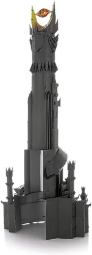 Vista 6 de Metal Earth Fascinations Premium Series El Señor de los Anillos Barad Dur 3D Kit de modelo de metal