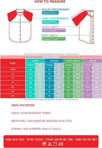 Vista 5 de Ma Croix Mx - Camiseta de béisbol con botones para niños