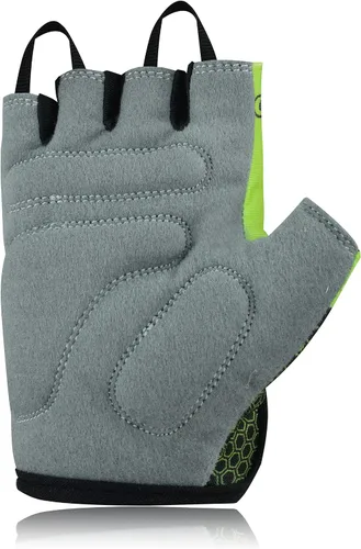 Vista 4 de Guantes de ciclismo para niños con agarre mejorado, acolchado de seguridad para niños, diseño transpirable y duradero, para niños y niñas, de 3 a 12