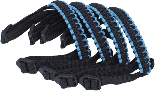 Vista 13 de BubbasGarageTv - Reversible Paracord Grab Handles for Jeep Wrangler - Charcoal Grey & Black - Pick Your Pairs