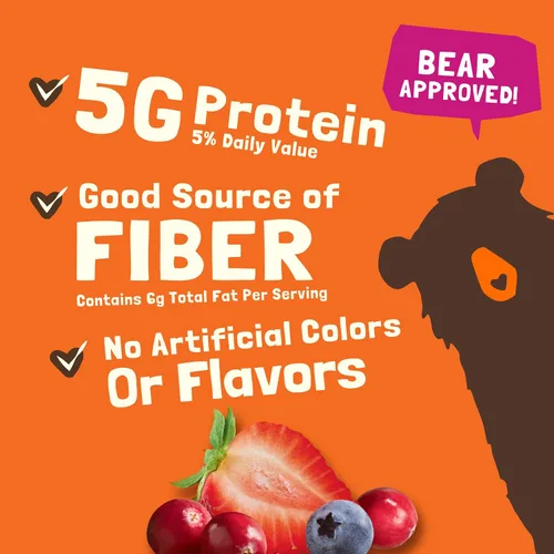 Vista 6 de Bear Naked Triple Berry Fit Granola - Sin OMG, Kosher, Vegana - 12 onzas