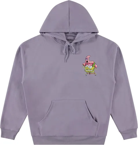 Vista 2 de Bob Esponja SquarePants Mens All Over Print Sudadera con capucha