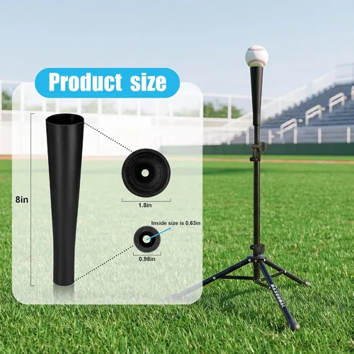 Vista 3 de BaseGoal Reemplazo de Tapa para Soporte de Bateo, Base de Bola de Goma Básica