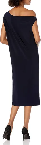 Vista 2 de Norma Kamali Vestido con hombros caídos de talla única para mujer
