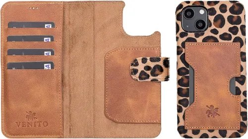 Vista 74 de Venito Florence - Funda de piel compatible con Samsung Galaxy S9, extra segura con bloqueo RFID, cartera desmontable para teléfono (gris decolorado)