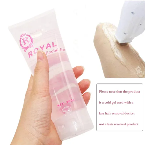 Vista 2 de Uso de gel de enfriamiento con dispositivo de depilación láser y máquina facial de radiofrecuencia RF para mujeres y hombres 300ML