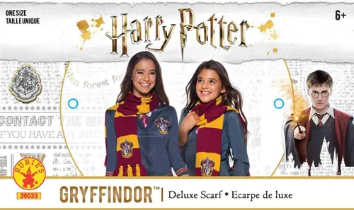 Vista 3 de Rubies - Bufanda de Harry Potter para adulto talla única