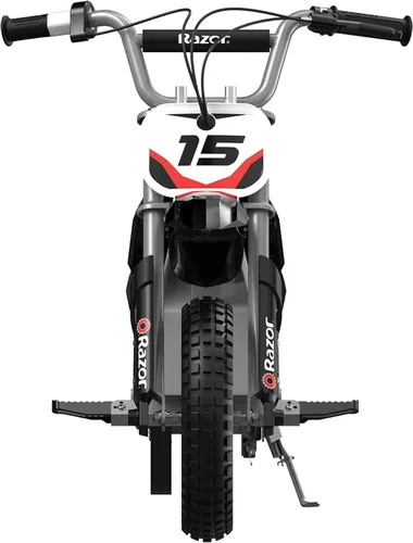 Vista 3 de Bicicleta estilo moto, juego eléctrico Razor MX400 Dirt Rocket 24 V, en color negro