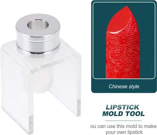 Vista 7 de Molde de silicona para lápiz labial, cosméticos de silicona, molde de lápiz labial, bricolaje, herramienta para hacer pintalabios, estilo chino