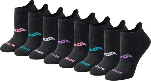 Vista 35 de Saucony Women's RunDry Performance Heel Tab Athletic Socks, Available in S-L (8, 16, 24 Pairs)