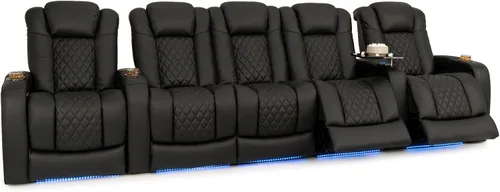 Vista 34 de Seatcraft Virtuoso 365 - Asiento de cine en casa (3 unidades), color ébano