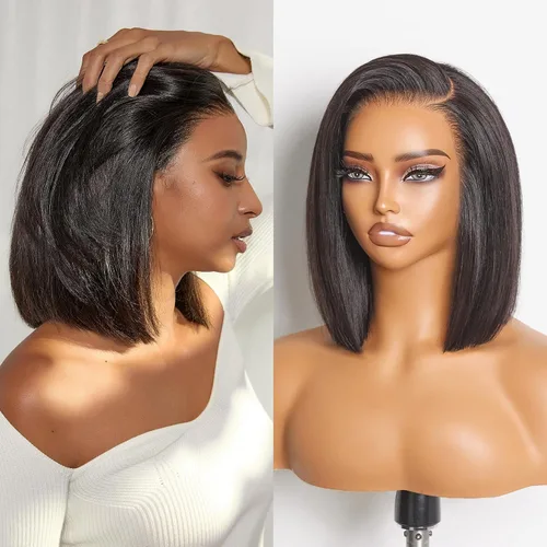 Vista 15 de Luvme Hair Ultra Confortable, de Colocación Rápida y Fácil, Corte Pixie Corto con Flequillo de 12.7 cm, con Tapa de Algodón Amistosa con la Piel