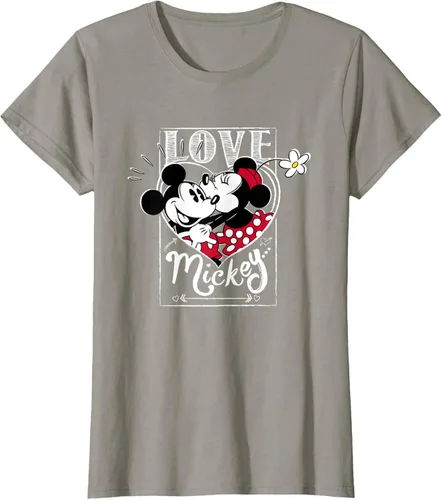 Vista 47 de Disney Mickey & Minnie Mouse Love Mickey - Camiseta para el día de San Valentín