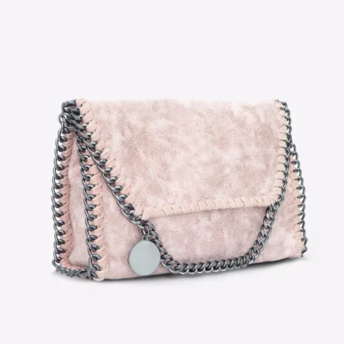 Vista 3 de MERSI Alicia Crossbody Purse - Faux Leather Purse With Adjustable Chain Shoulder Strap