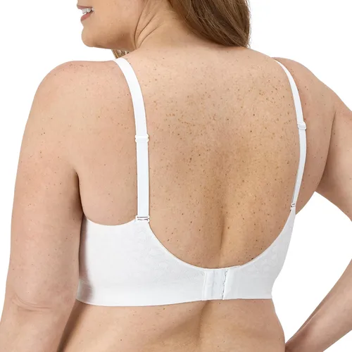 Vista 4 de Playtex Women's Smoothing Full Coverage Wireless Bra Us4p31, 2-Pack, Sizes S-3x, M+-XL+