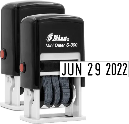 Vista 12 de Rubber Stamp Creation S-300 Fecha Sello - Negro