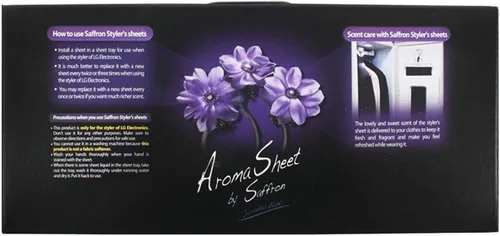 Vista 3 de LG Styler - Hoja aromática de Saffron (20 hojas) (azul jazmín)