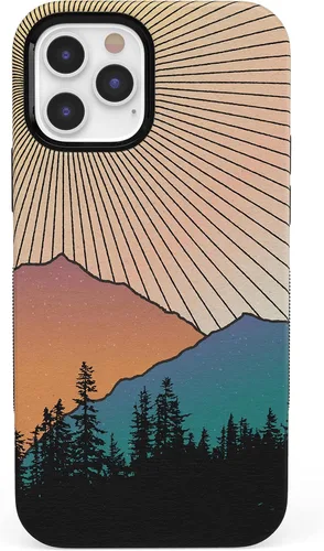 Vista 77 de Casely Funda para iPhone 12 Pro Max Always Vibing Retro Diseño protector audaz Diseño compatible con MagSafe