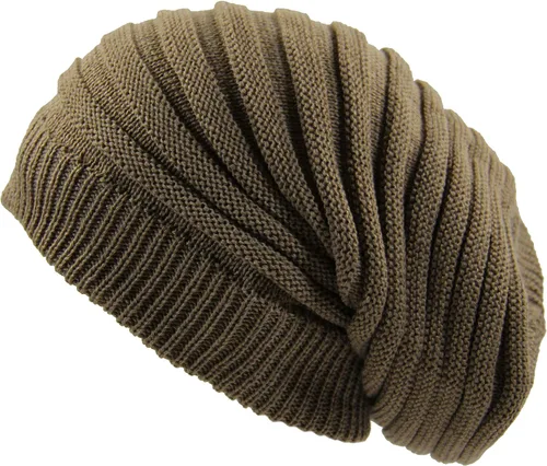 Vista 19 de RW Rasta larga Slinky Beanie Sombreros