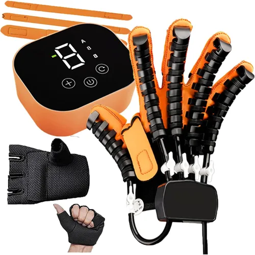 Vista 9 de Stroke Glove Nuevos guantes de robot de rehabilitación, mejoras equipo de recuperación de trazo de mano, para entrenador de mano robótica izquierda