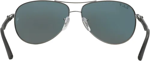 Vista 8 de Ray Ban RB8313 004K6 2.283 in Gafas de sol - Tamaño: 61- 13- 140 - Color: Gris, plateado