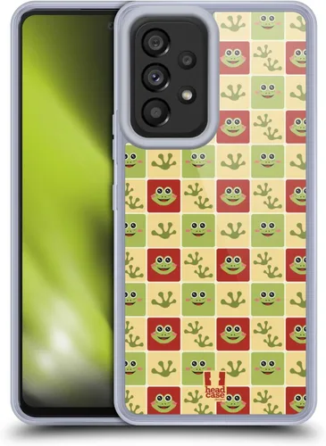 Vista 8 de Head Case Designs Bear Animal Board Patterns Gel Case [Military Grade Protection] Compatible with Samsung Galaxy A53 5G (2022)