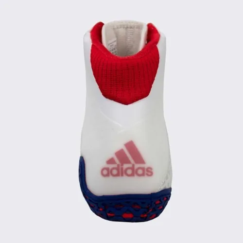 Vista 3 de adidas Mat Wizard 4 - Zapato de lucha libre para hombre Carbon