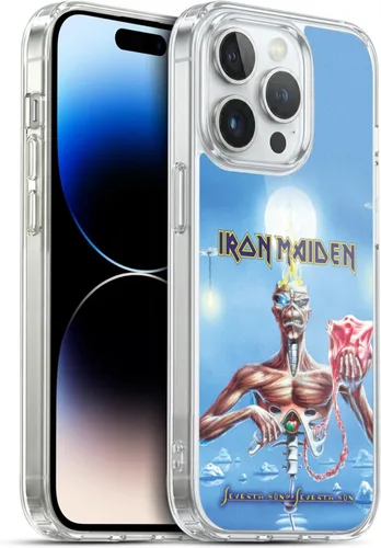 Vista 295 de Head Case Designs Funda de gel suave con licencia oficial de Iron Maiden Brave New World, compatible con Apple iPhone 7 Plus/iPhone 8 Plus Nuevo