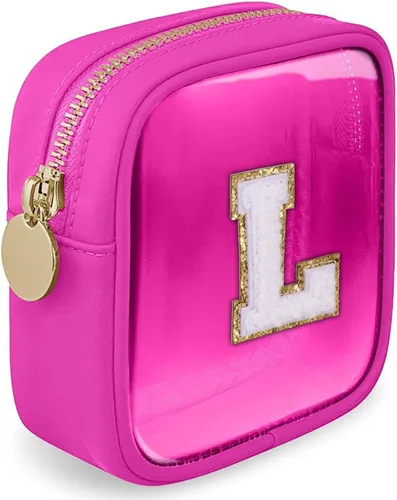 Vista 79 de Bolsa de Maquillaje Transparente Pequeña Bolsa de Cosméticos Bolsa de Viaje de Artículos de Aseo Bolsa Transparente con Cremallera Bolso Organizador